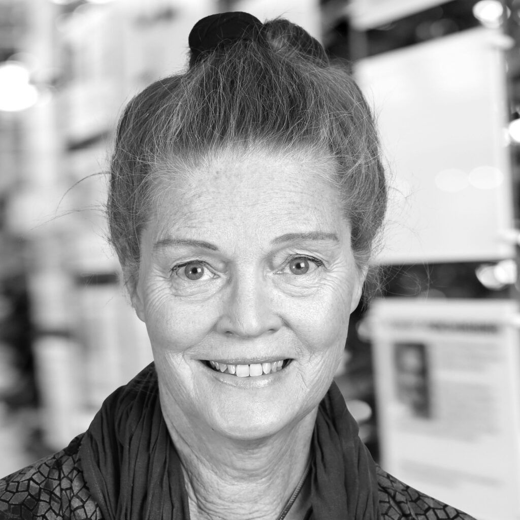 Porträtt foto av Gunilla Almesåker för 100-listan